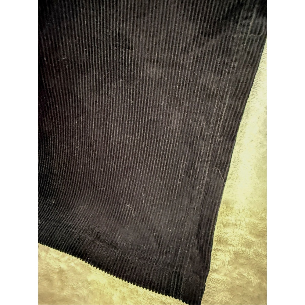 Princess Polly Uptown Cord Pants Black Wide Leg Corduroy NWT US 8 AU 12 - Picture 8 of 12